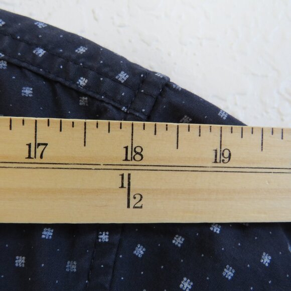 Hudson Barrow NYC* Men's Short Sleeve Button Down Single Pocket BOHO Shirt~ XL - Picture 6 of 10